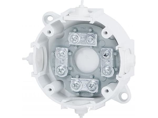 Pak-plast Utenpåliggende boks P-1 IP41 med rund ring P1ZP 80X35