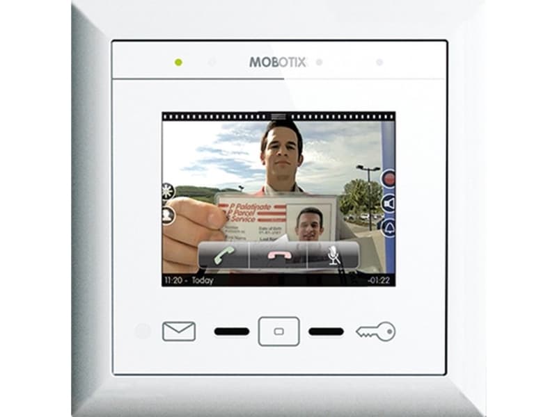 Mobotix MX-DISPLAY3, inomhus, Vit, 3 ingångar, 1 utgångar, Mobotix, Kabel & Trådlös