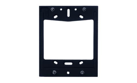 2N Telecommunications 9155068-D, Backplate, Svart, 2N Telecommunications, 2N Helios IP Solo, 107 mm, 130 mm
