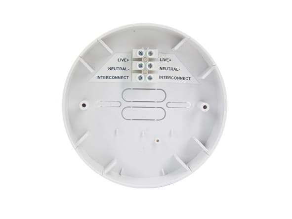 Bagdåse til synlig installation af 230v røgalarmer Model: 27230.