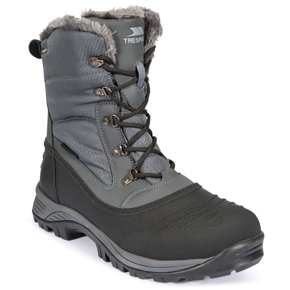 Trespass Mens Negev II Leather Snow Boots
