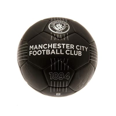 Manchester City FC Leather Mini Football