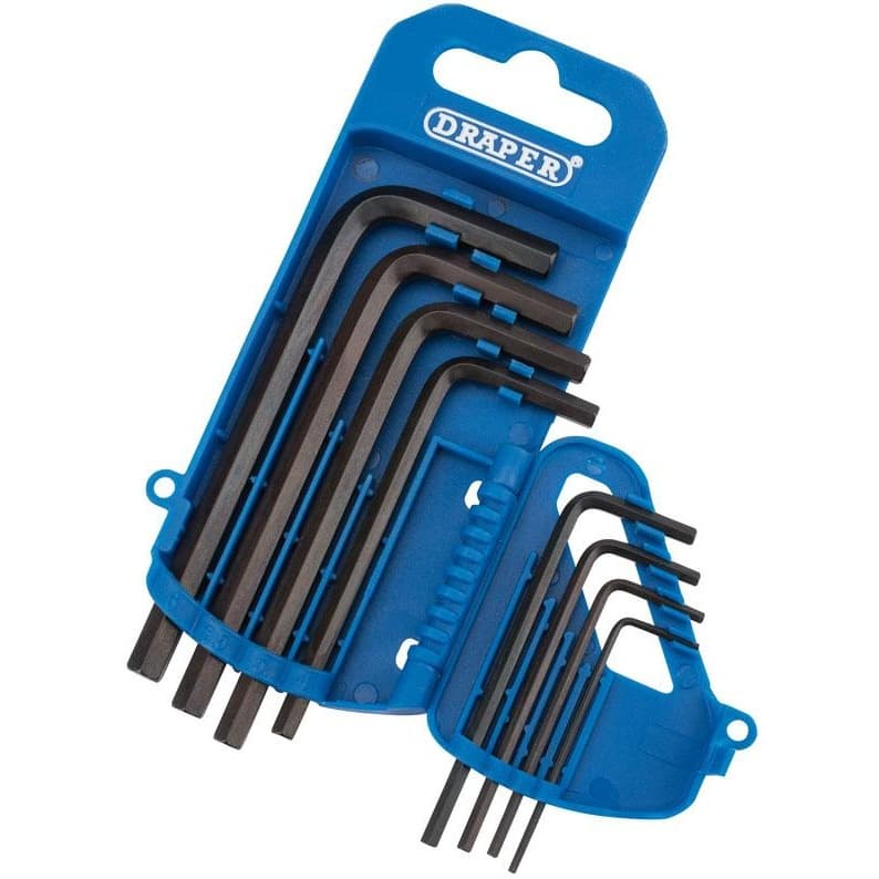 Draper Metric Hexagon Key Set Holder (8 Pieces)