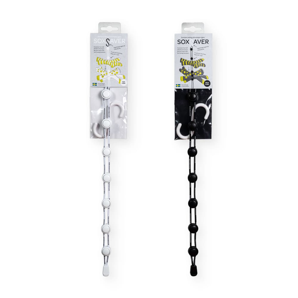 Soxsaver 2-pack Sortera aldrig strumpor igen!