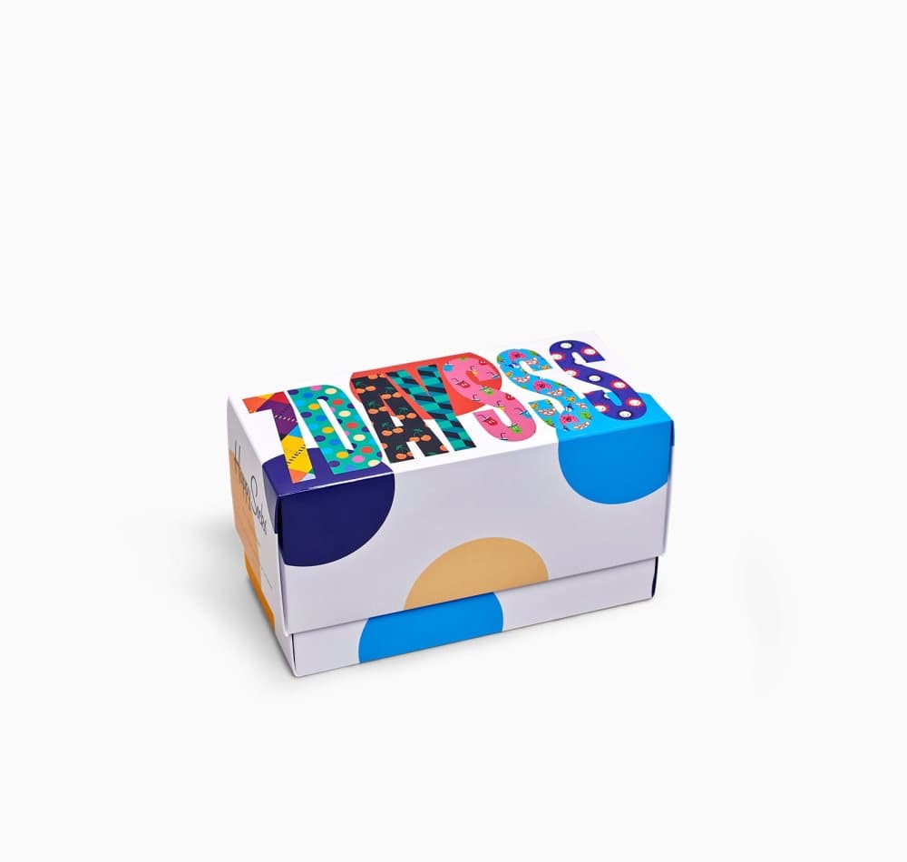 HAPPY SOCKS 7 DAYS GIFT BOX SET FOR WOMEN