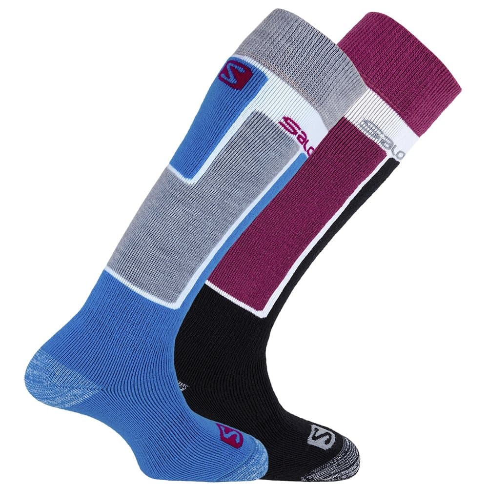 Salomon Unisex Elios Heavyweight Winter Strumpor (paket med 2)