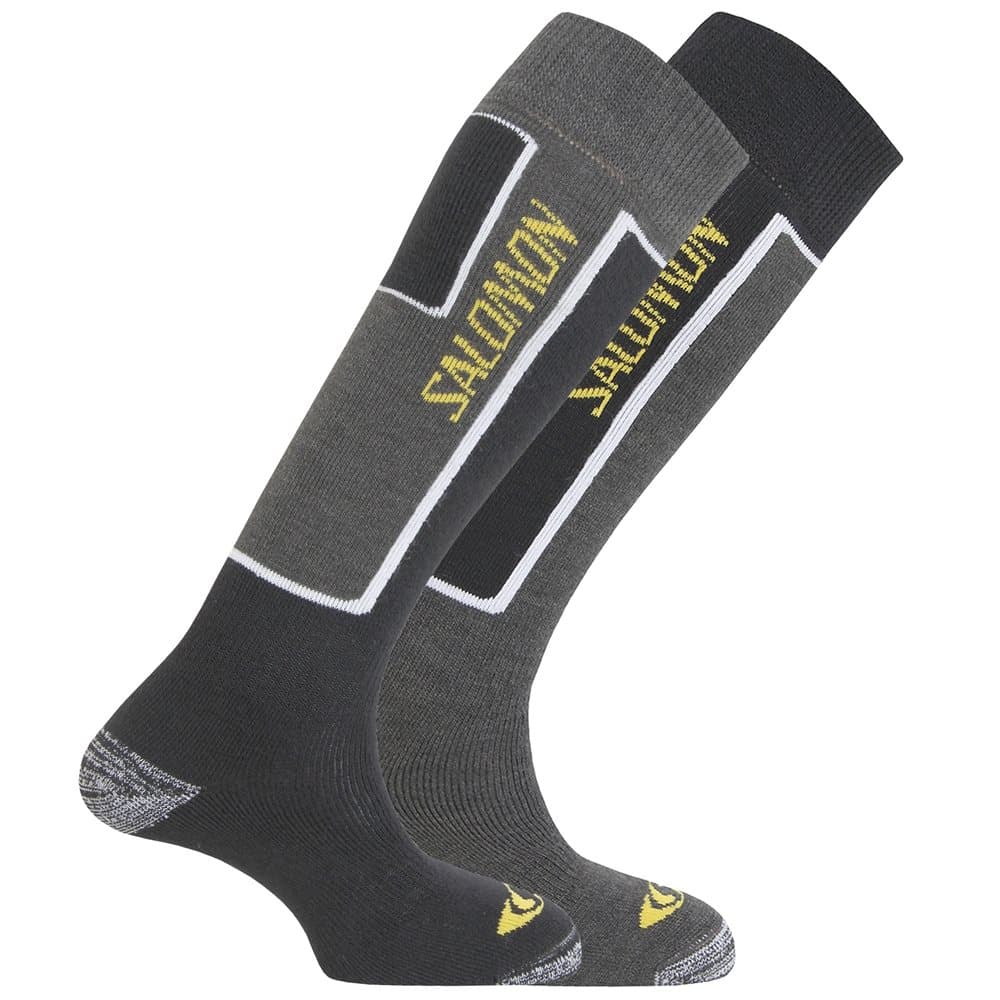 Salomon Unisex Elios Heavyweight Winter Strumpor (paket med 2)