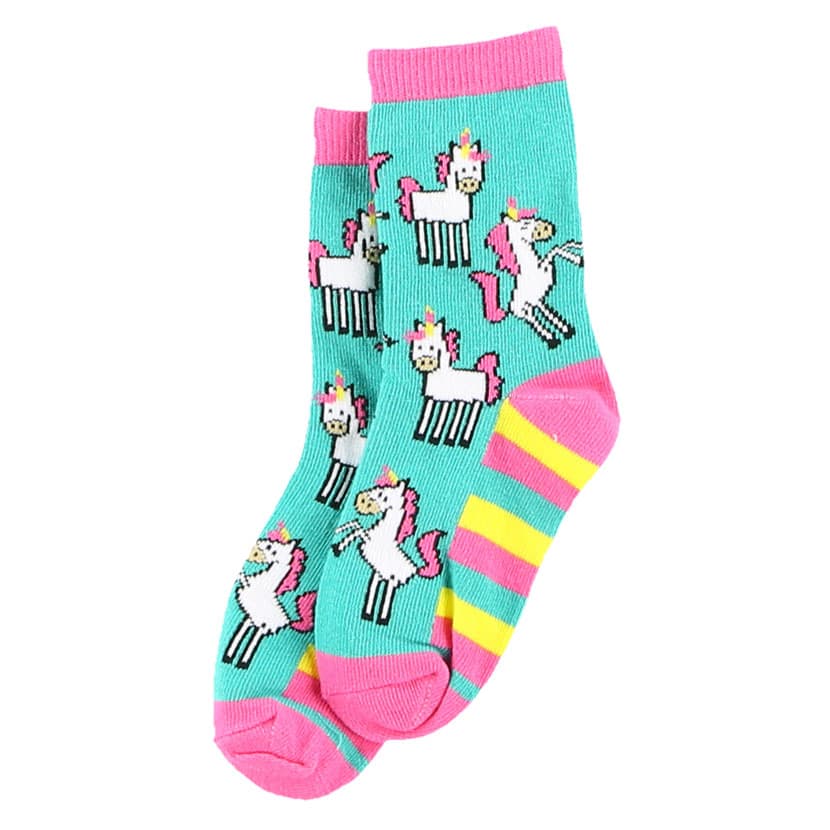 LazyOne Kids/Childrens Girls Unicorn Socks
