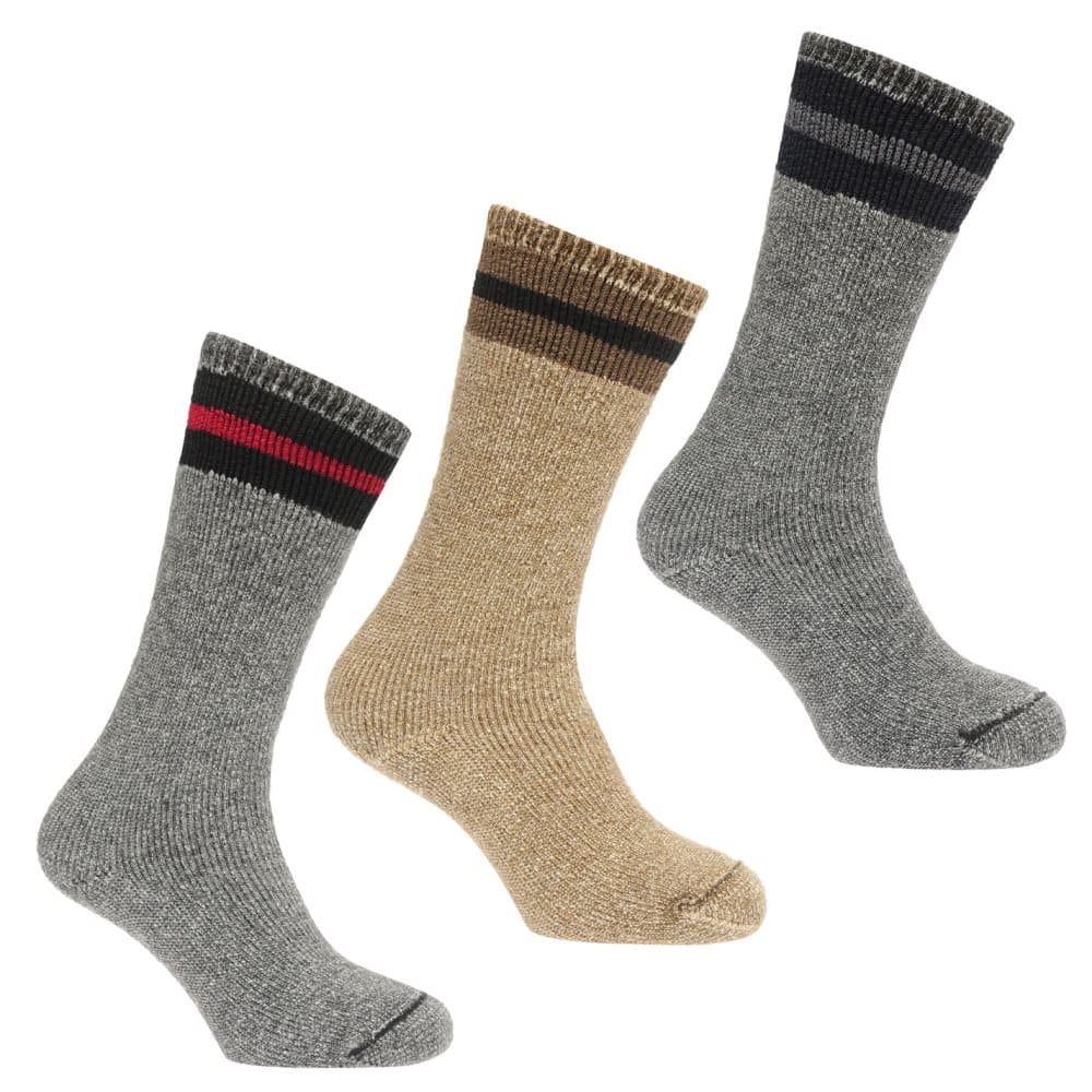 Muck Boots Unisex alla amerikanska ylle sockor (paket med 3)