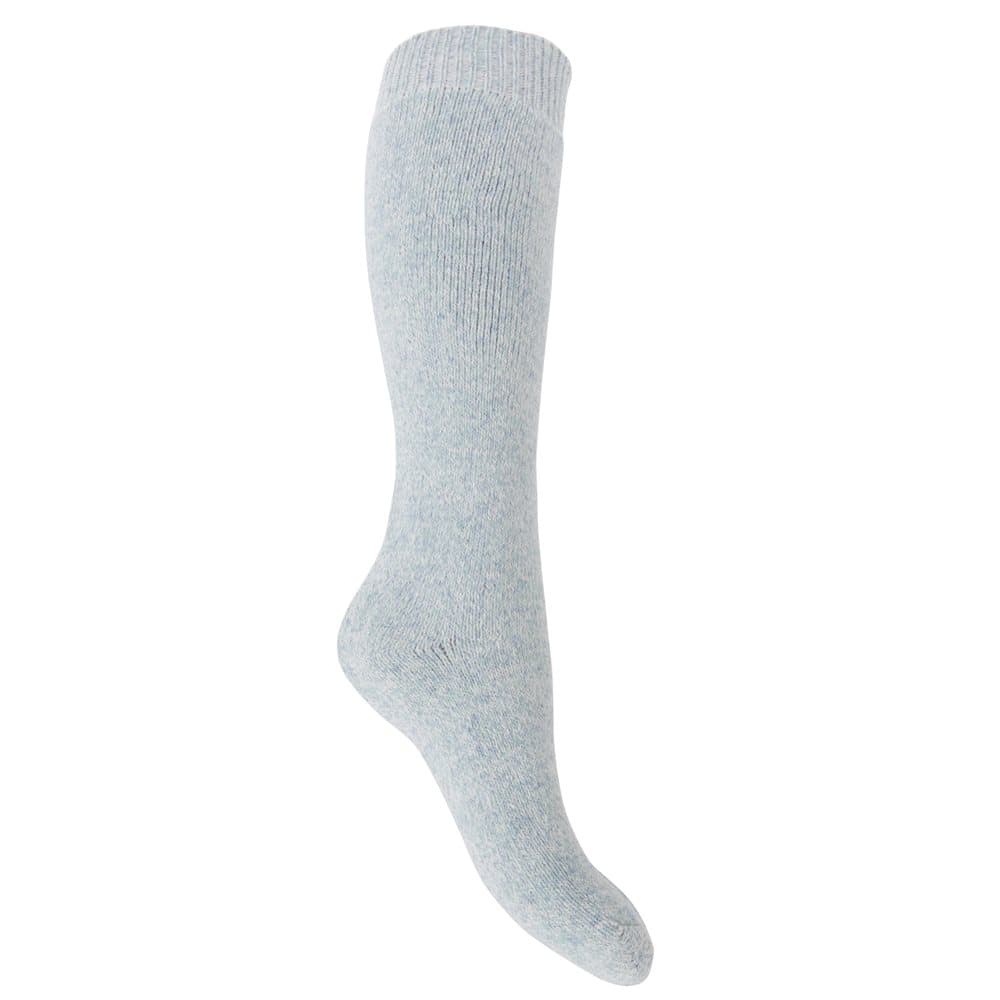 Womens/Ladies Wool Blend Wellington Boot Socks (1 Pair)