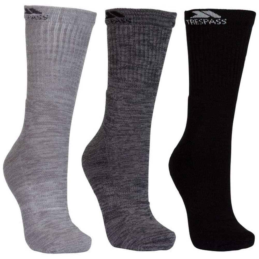 Trespass Jackbarrow Trekking strumpor för män (paket med 3)