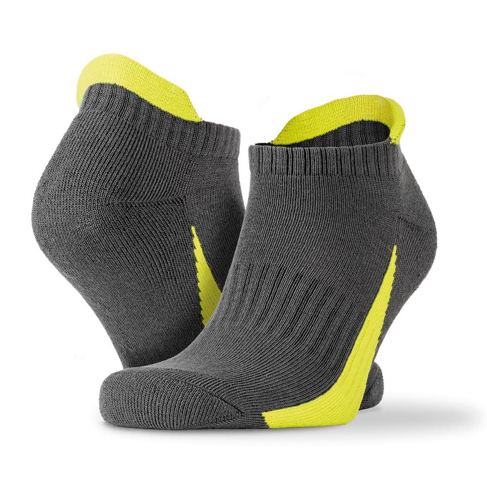 Spiro Unisex Adults Sports Trainer Socks (Pack Of 3)