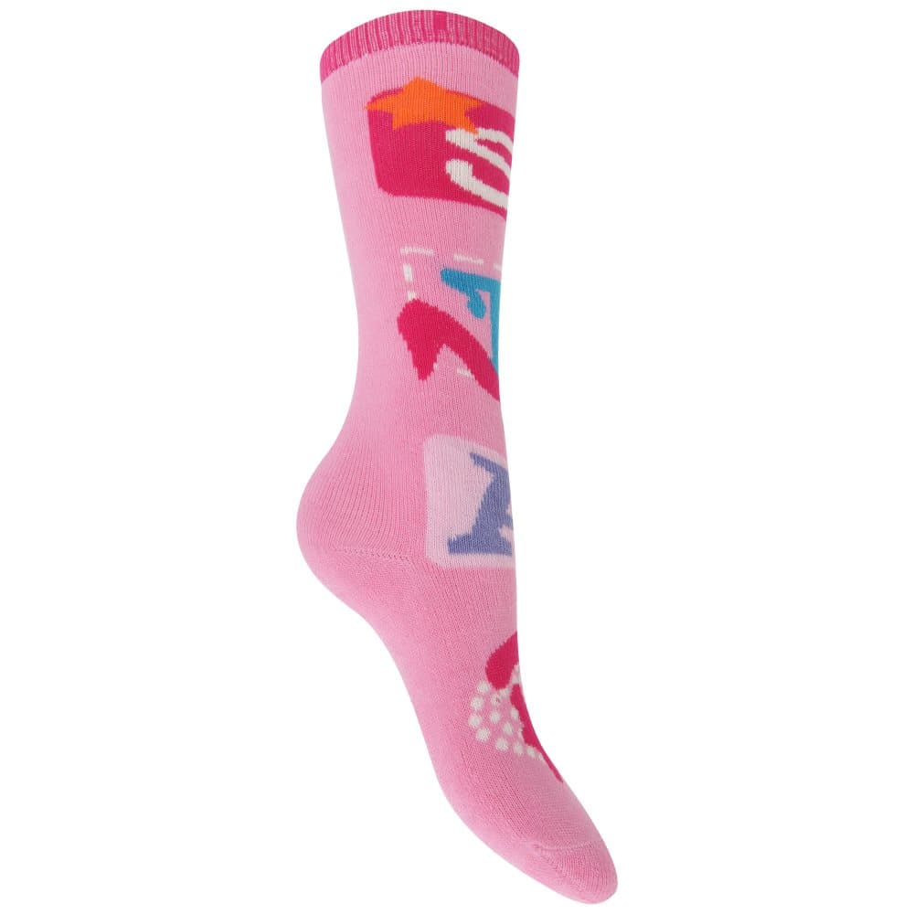 Childrens Girls Wellington/Welly Long Boot Socks (6 Designs)