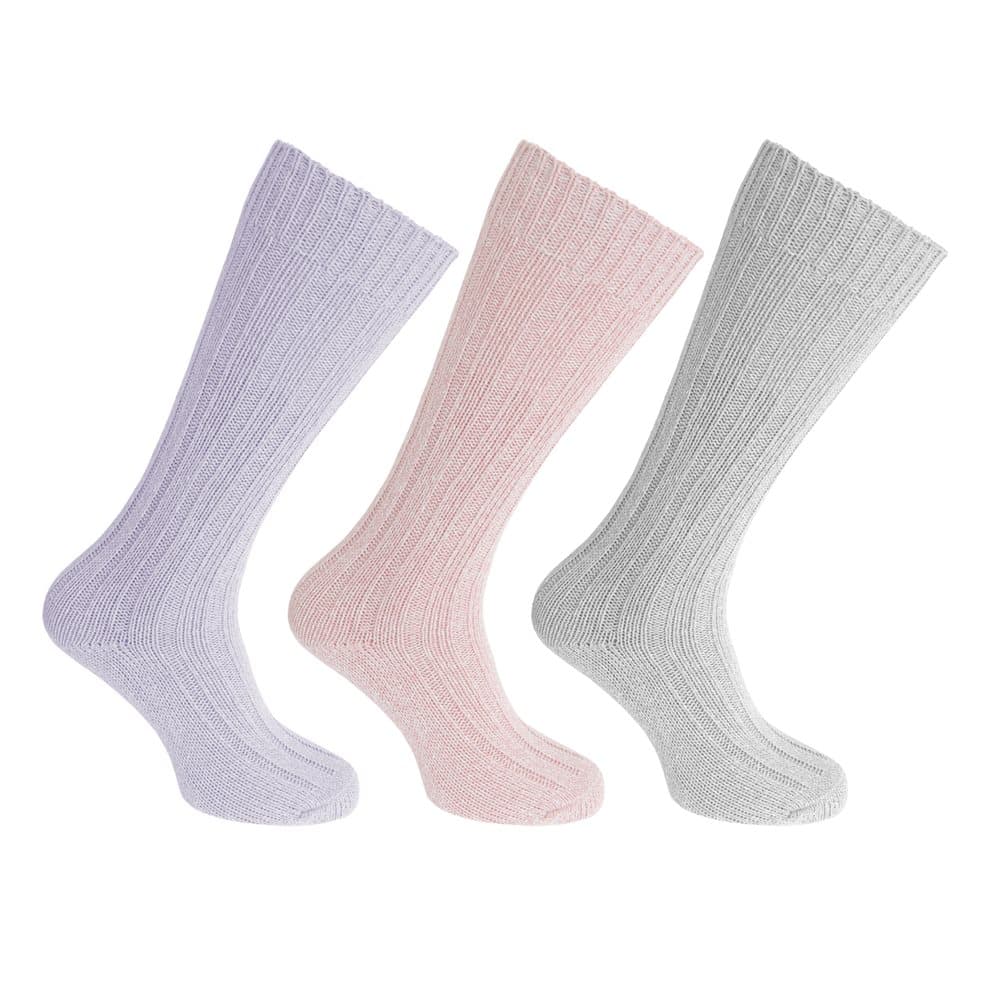 Womens/Ladies Wool Blend Hiking Socks (3 Pairs)