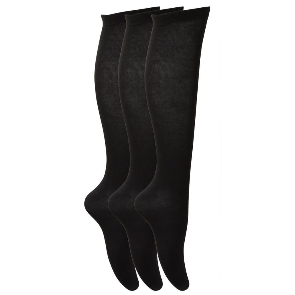 Floso Girls Long Cotton Socks (3 Pairs)