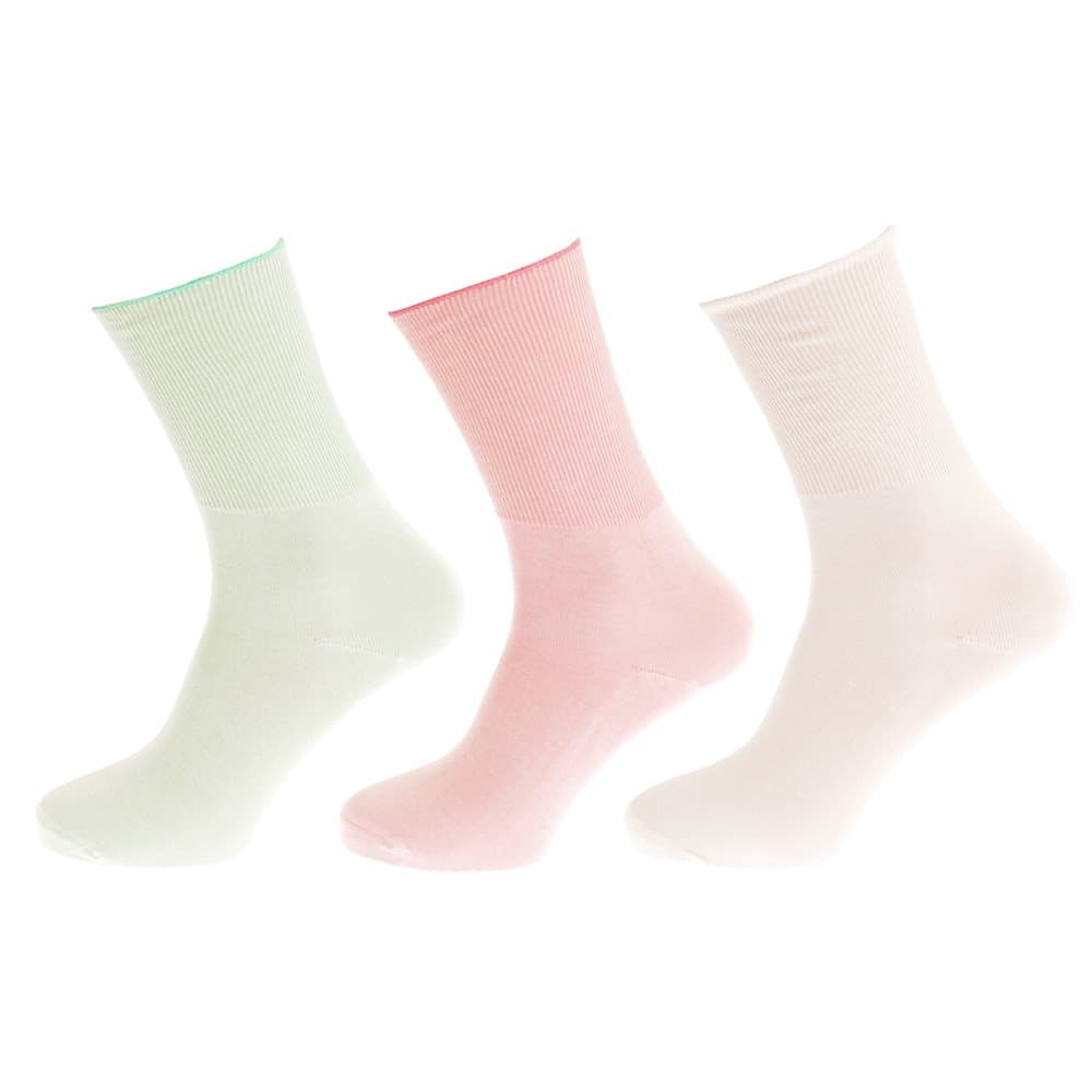 Universal Textiles Womens/Ladies Bamboo Diabetic Wellness Socks (3 Pairs)