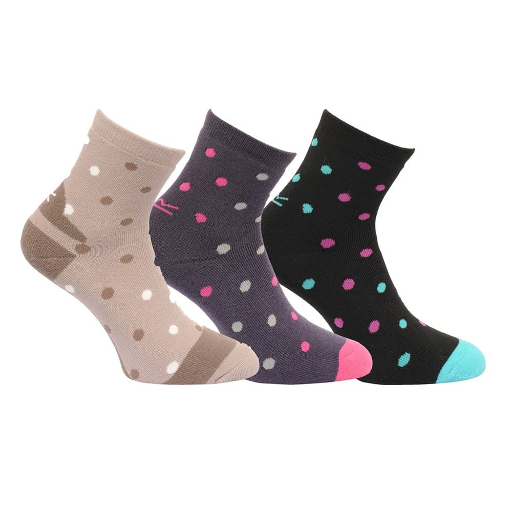 Regatta Fantastiska utomhus kvinnor / damer aktiv livsstilsstrumpor (3-pack)