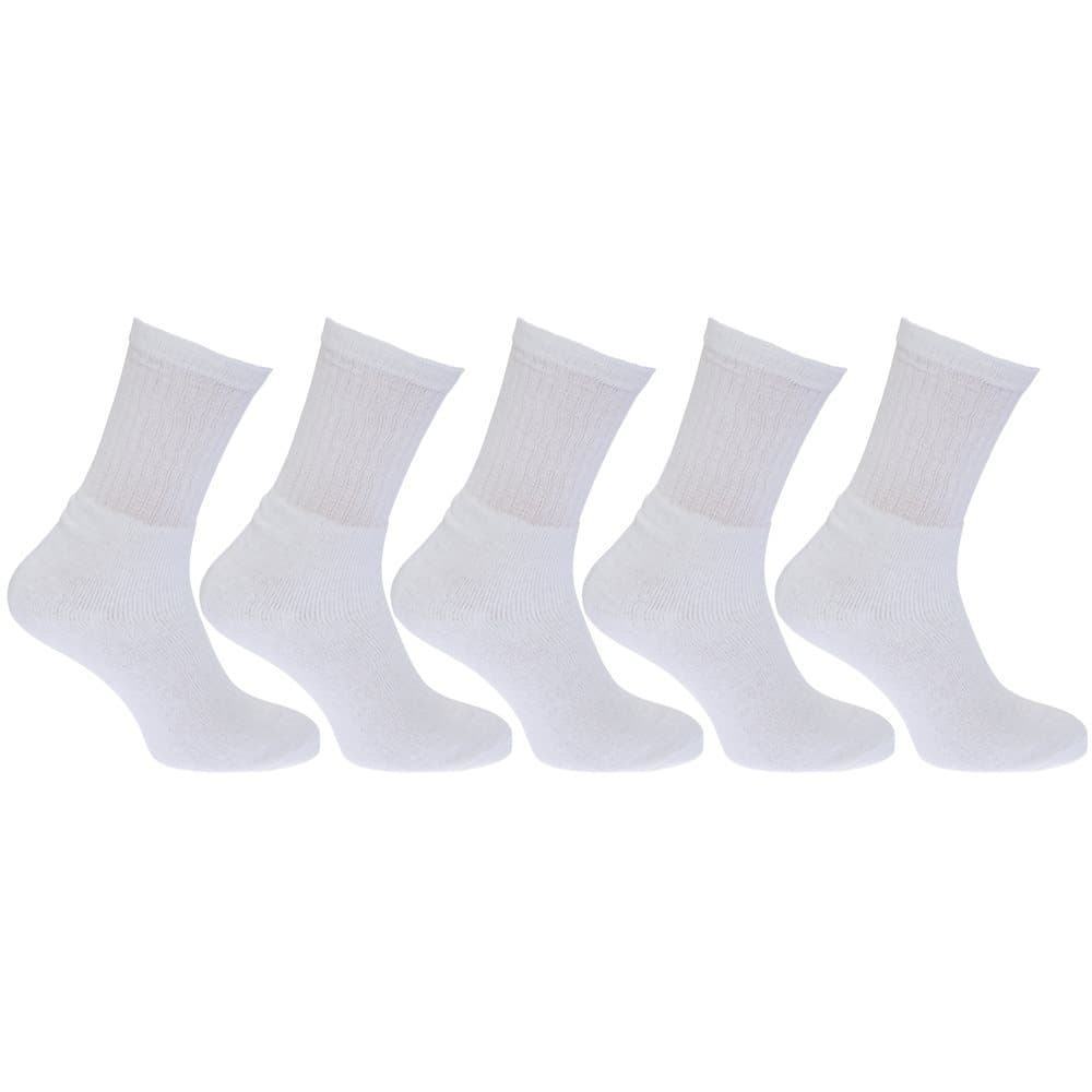 Mens Cotton Rich Sports Socks (Pack Of 5)