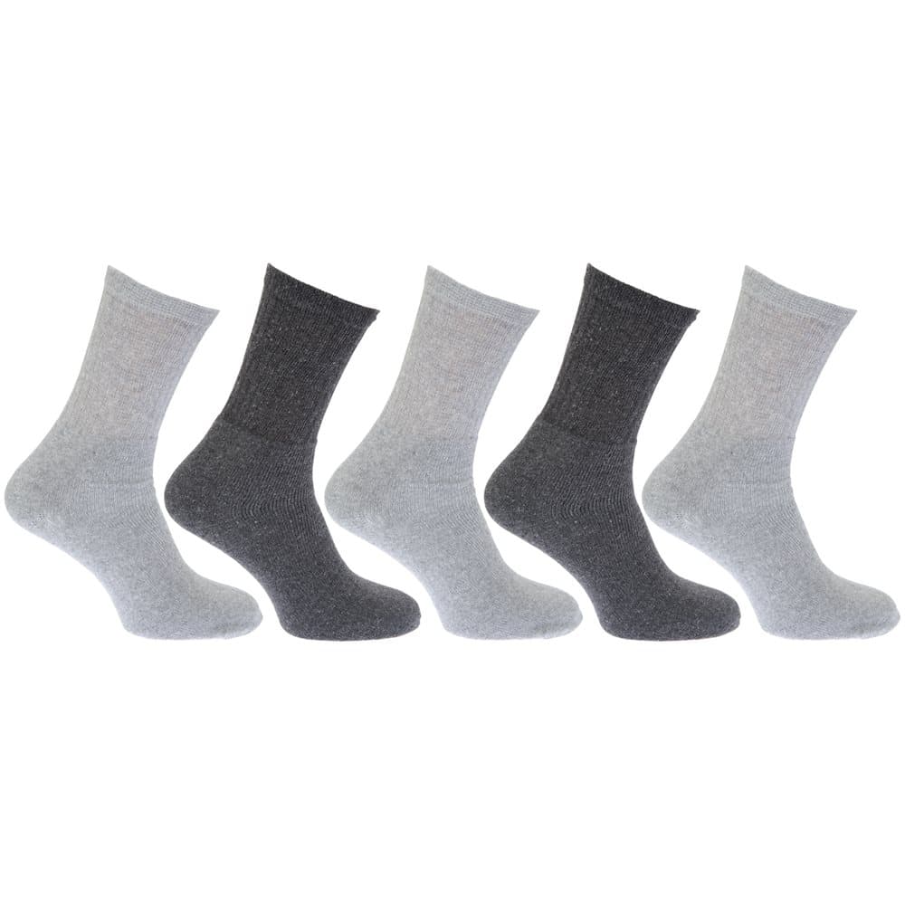 Mens Cotton Rich Sports Socks (Pack Of 5)