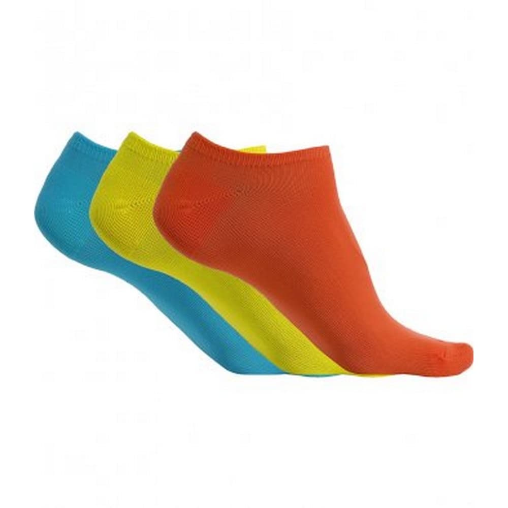 Proact Mikrofibre sneakersstrumpor för kvinnor / damer (3 par)