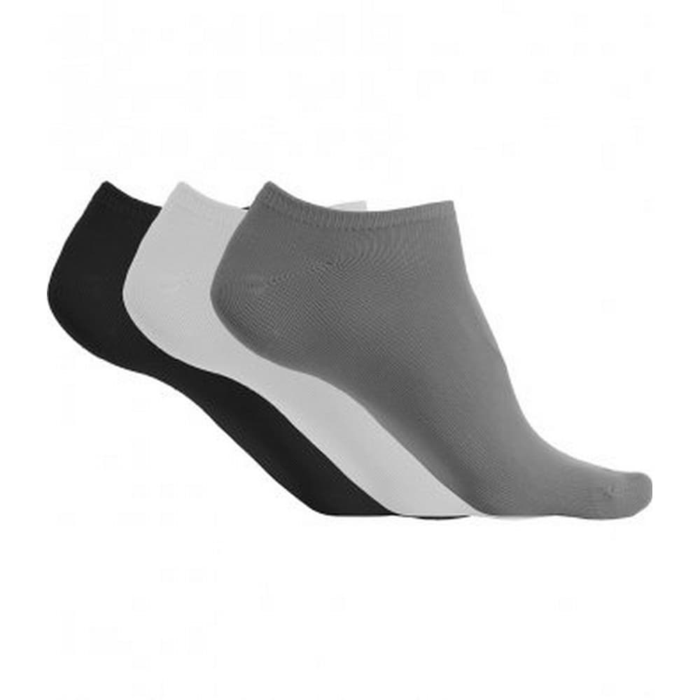 Proact Mikrofibre sneakersstrumpor för kvinnor / damer (3 par)