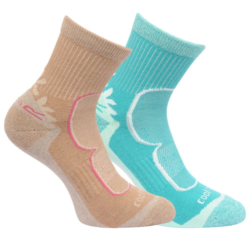 Regatta Fantastiska utomhus kvinnor / damer aktiv livsstilsstrumpor (2-pack)