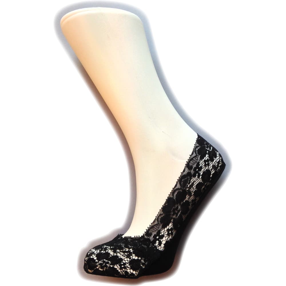Silky Lace Footsies för kvinnor / damer (1 par)