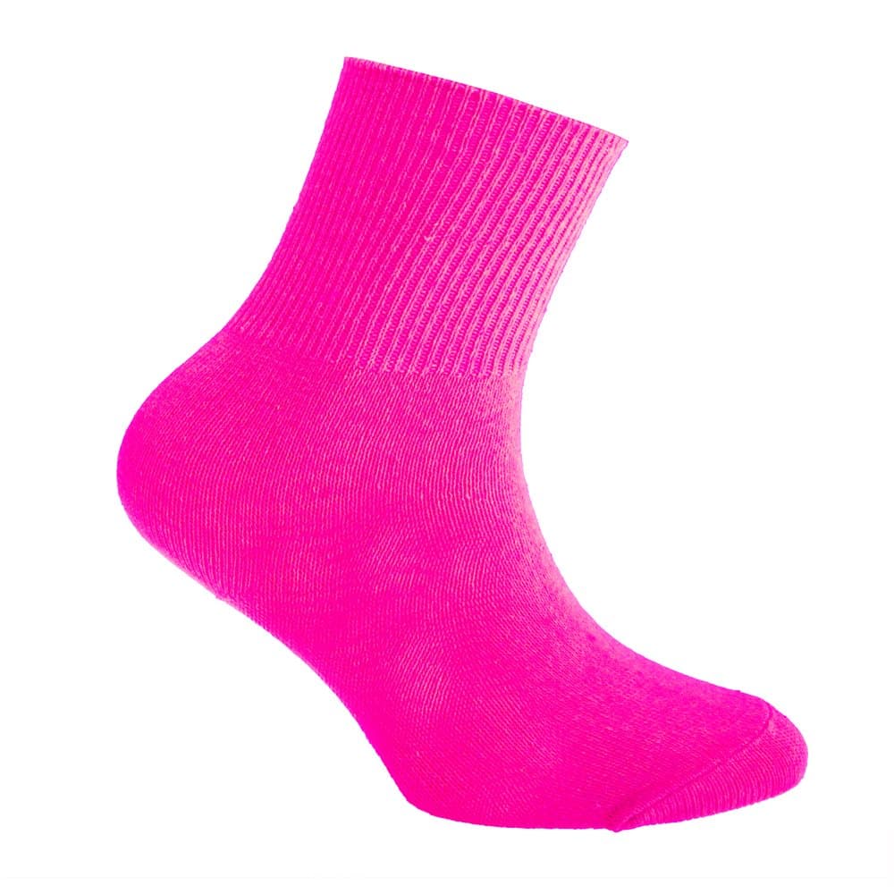 Silky Childrens Boys/Girls Dance Socks In Neon Colours (1 Pair)