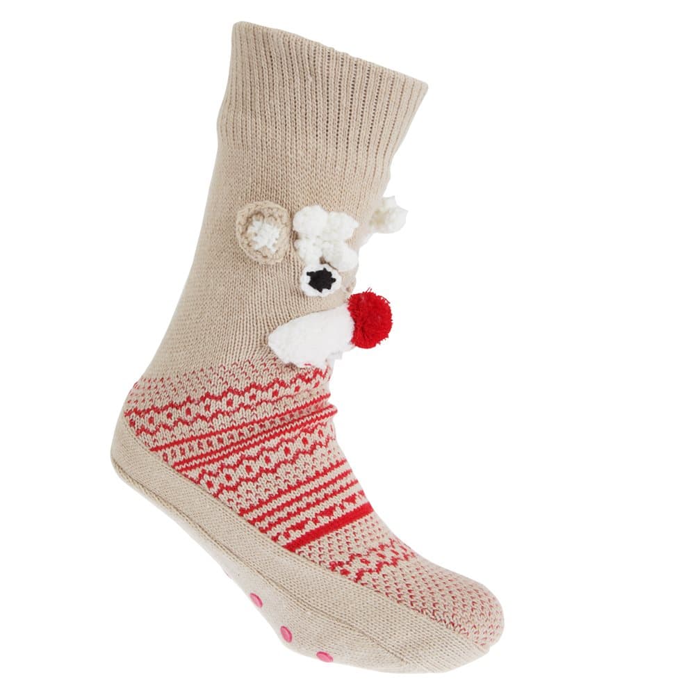 Foxbury Kvinnor / damer Super Comfy Thick Winter Christmas Strumpor
