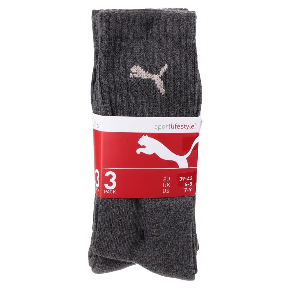 Puma Unisex Sport Socks (Pack Of 3)