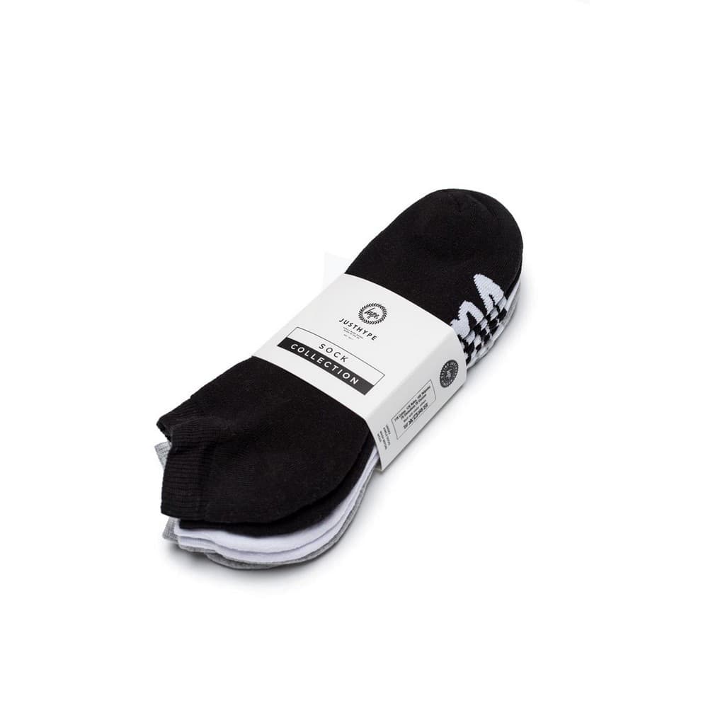 Hype Vuxna unisex-skripttränaresockor (paket med 3)