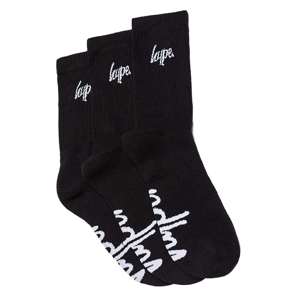 Hype Unisex Core Crew Socks (3 Pairs)