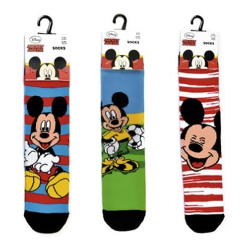 BOYS OFFICIAL MICKEY MOUSE ASSORTED SOCKS