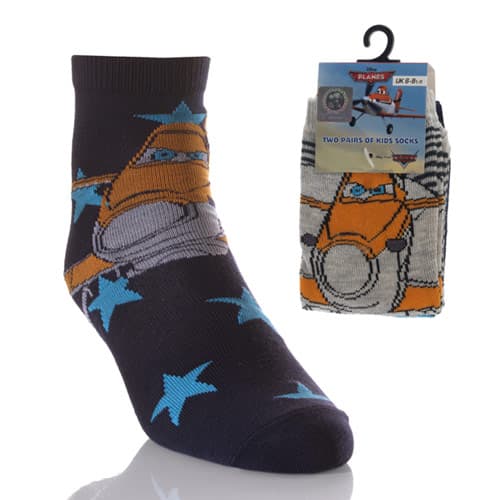 DISNEY OFFICIAL PLANE SOCKS FOR KIDS