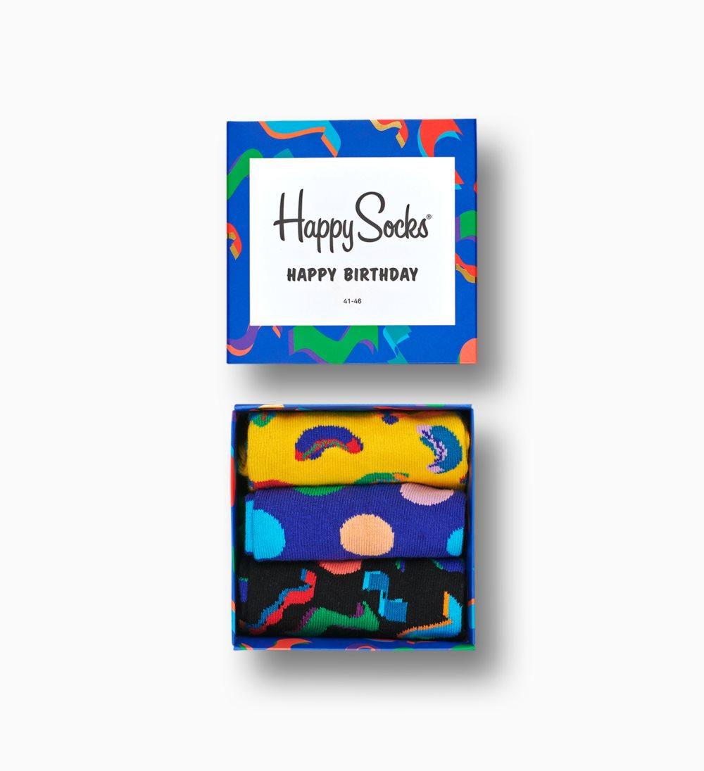 HAPPY SOCKS HAPPY BIRTHDAY GIFT BOX