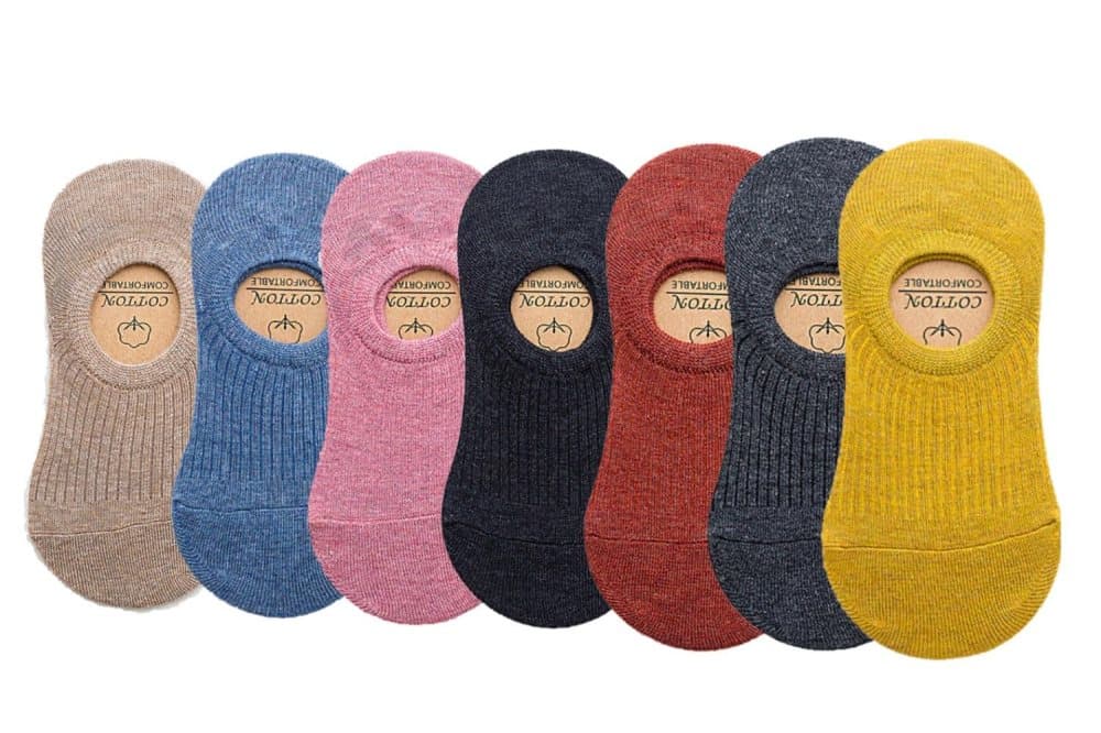 7-pack ankelstrumpor - hög bomullshalt stl 35-42
