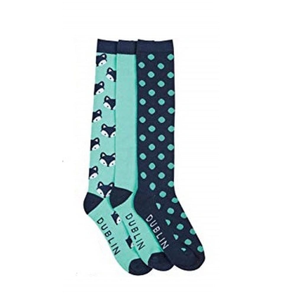 Dublin Fox Socks (Pack Of 3)