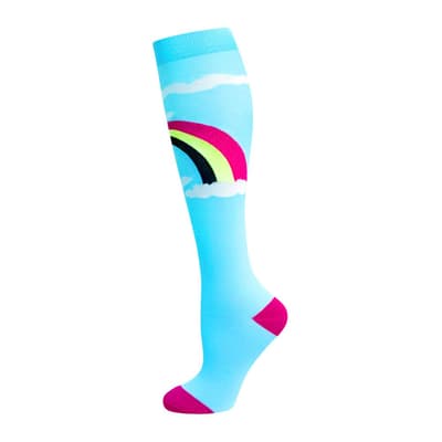 Stödstrumpor Rainbow SM-XL
