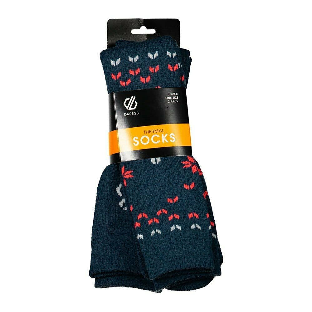 Dare 2B Unisex vuxna strumpor (2-pack)