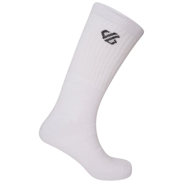 Dare 2B Unisex Adult Essentials Sports Ankle Socks (paket med 3 st) White 6 UK-8 UK