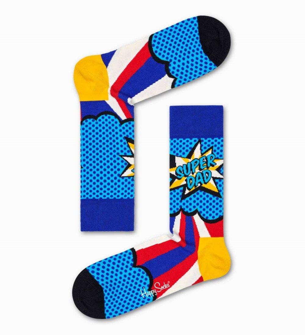 HAPPY SOCKS 2 PAIR FATHERS DAY SOCKS