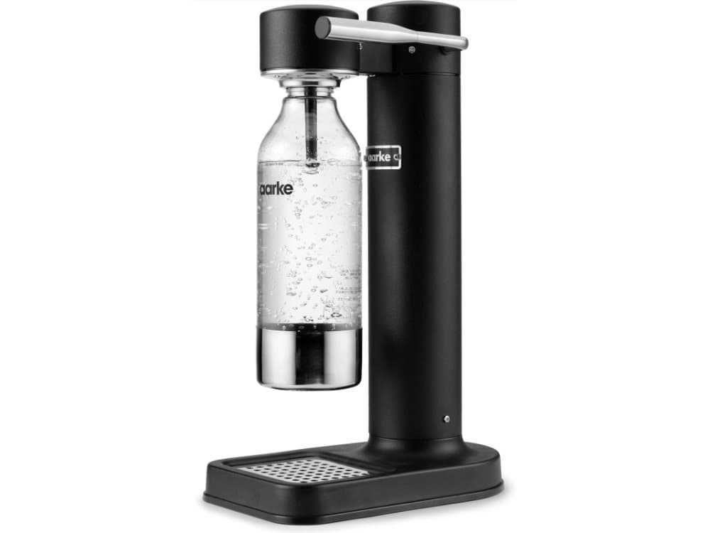 AARKE Carbonator II, Rostfritt stål, Svart, 153 mm, 258 mm, 414 mm, 1,45 kg - Uden gaspatron skal købes på varenr 6187205