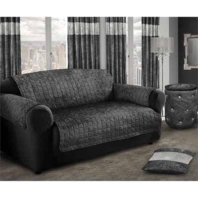 Intimates Crushed Velvet Chair/Settee Protector