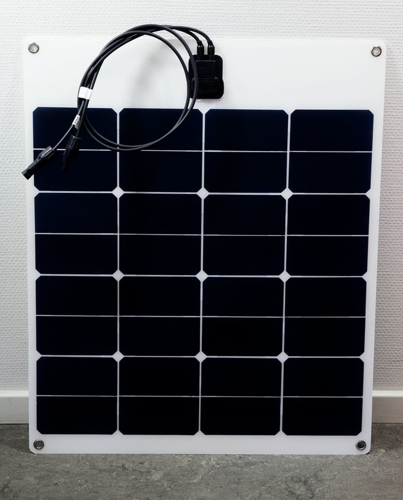 Aurinkopaneeli taipuisa 50W monokristalli