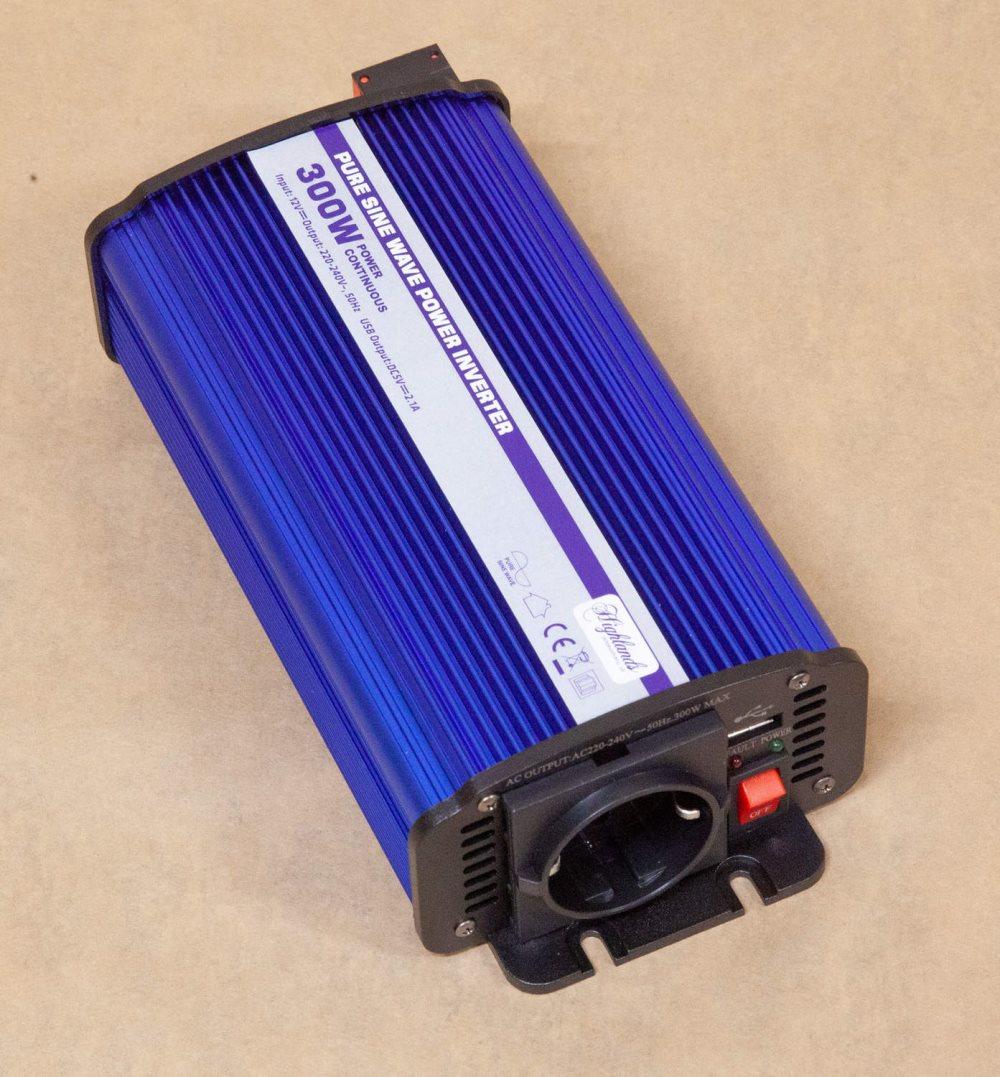 POWER INVERTER 300 W Ren Sinusvåg med USB