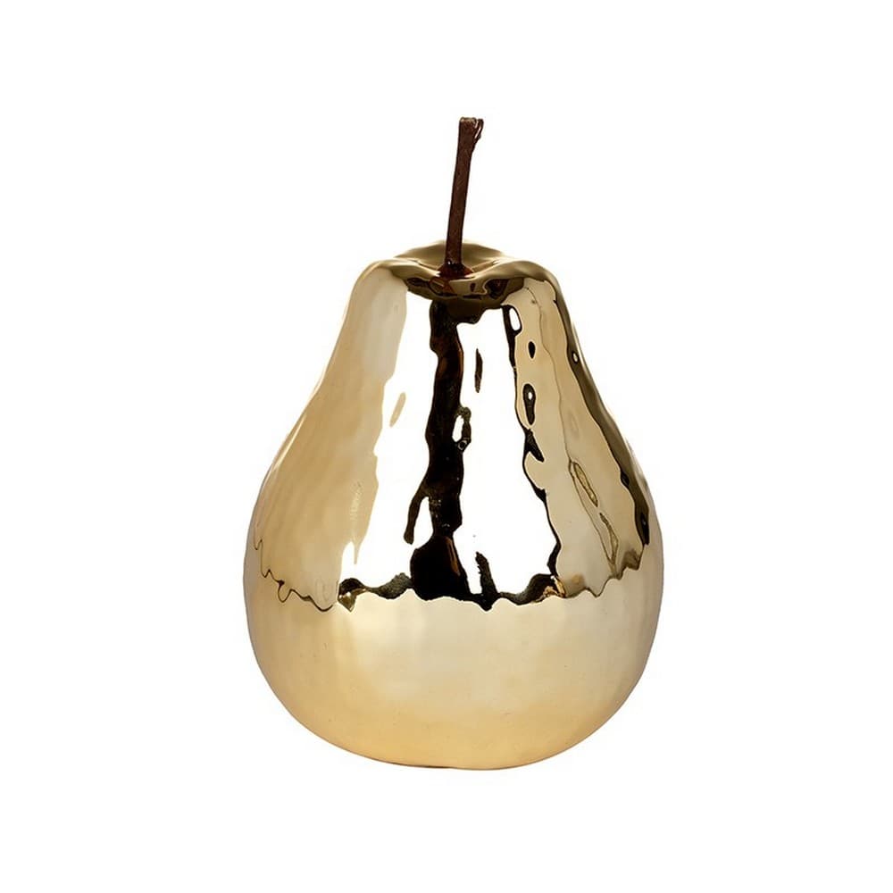 Ceramic Supershine Golden Pear Decoration