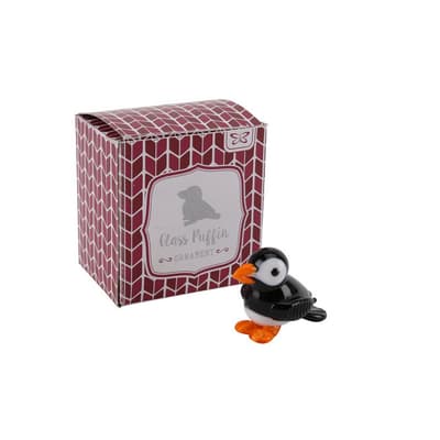 CGB Giftware Artisan Glass Puffin