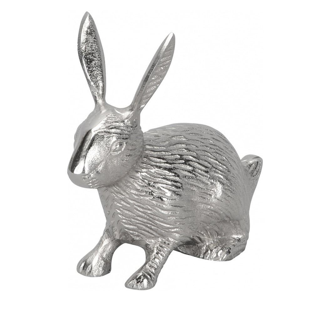 Silver Hare Ornament