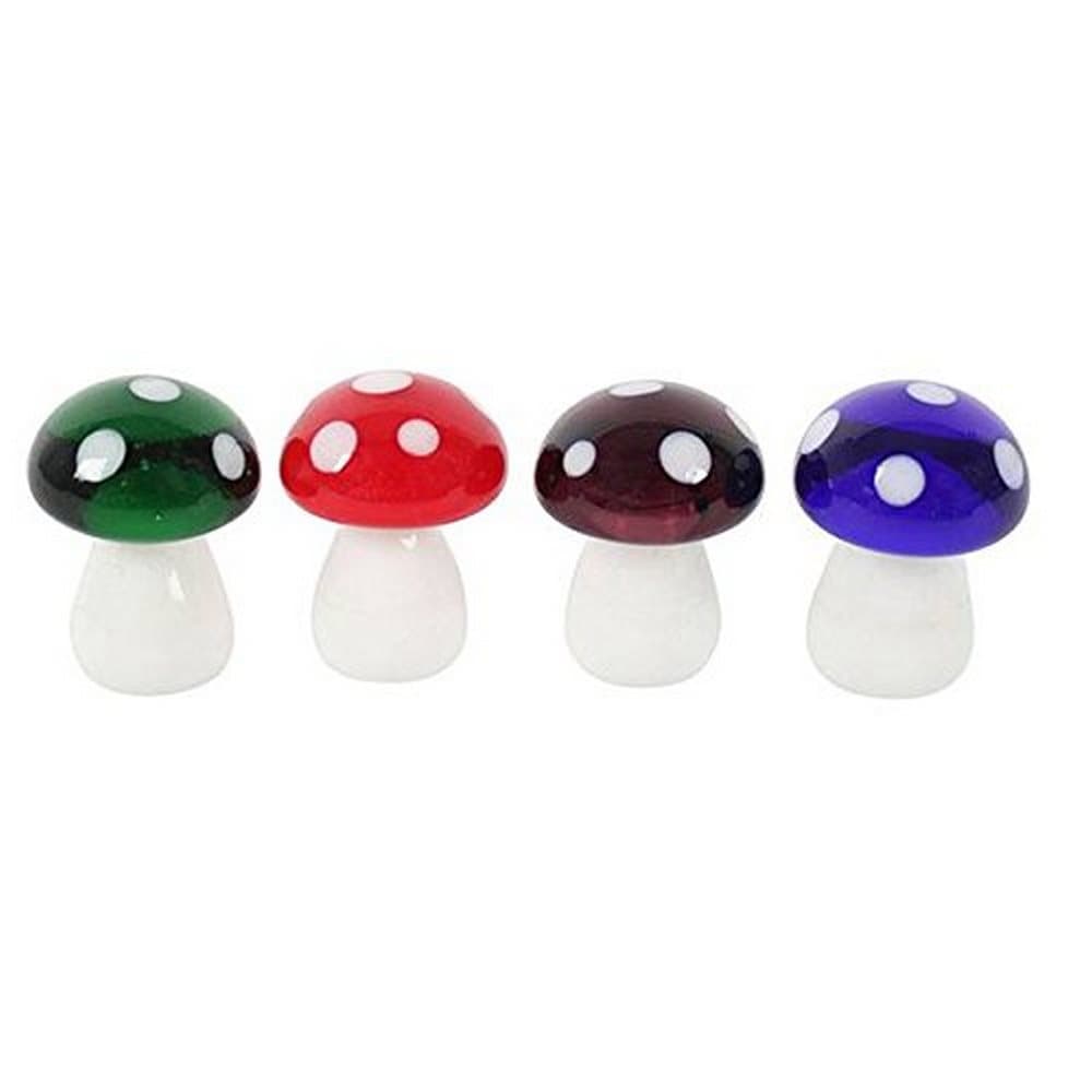 Something Different Glass Multi Mushrooms (Pack Of 12)