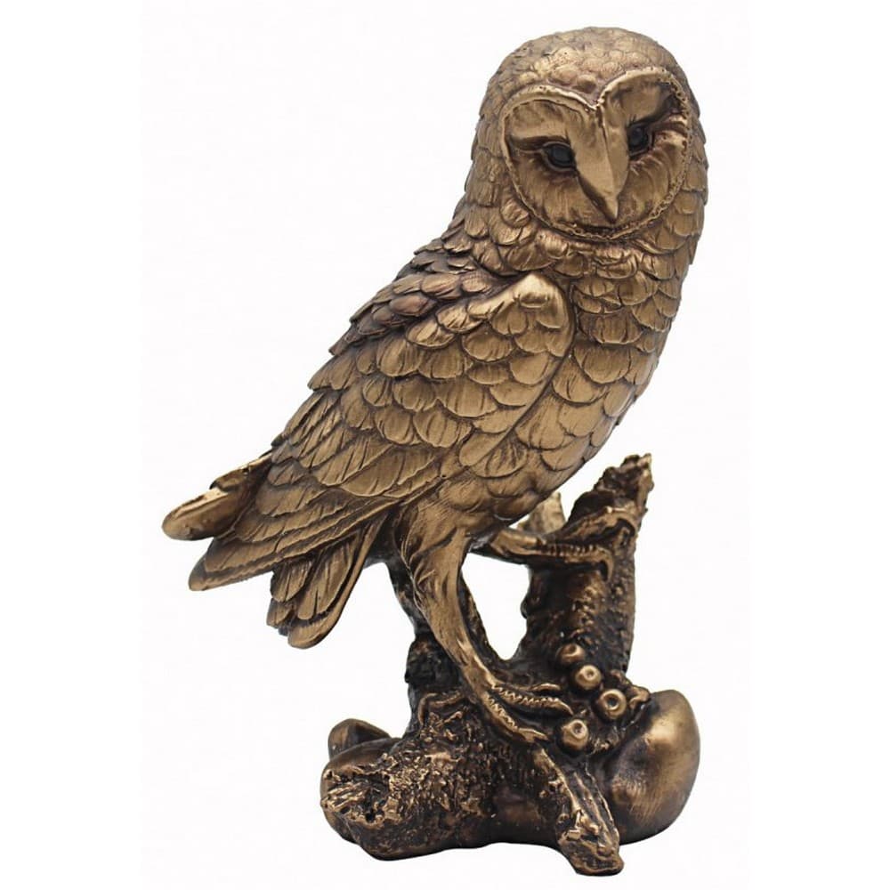 Reflections Bronzed Owl Ornament